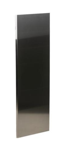 HUUM stainless steel reflector panel for STEEL sauna heaters mounted on heater side