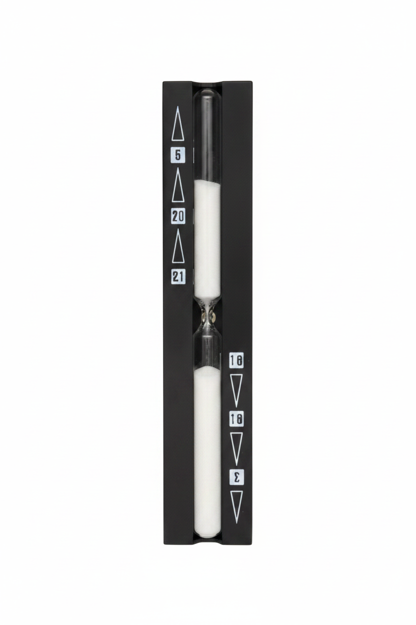 4Living Black Sand Timer