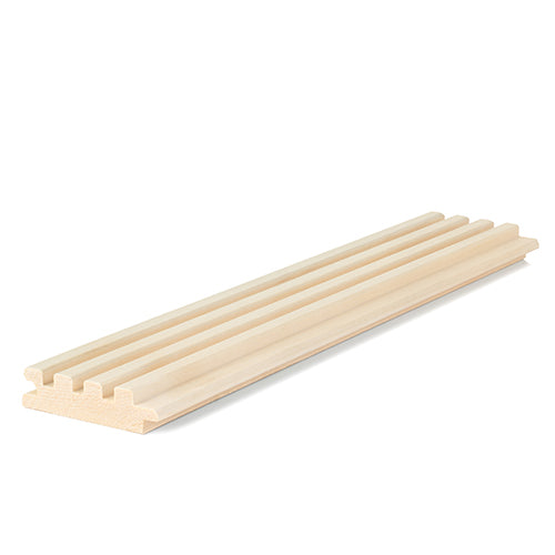 Fluted Aspen Groove-S wall cladding sauna panel