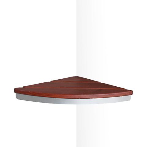 ThermaSol Shower Seat, Corner Install