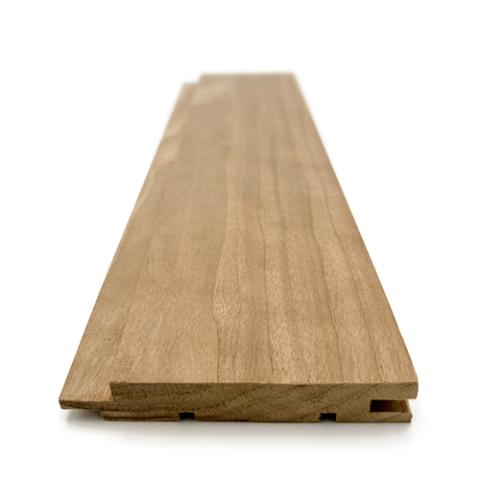 Prosaunas Thermo-Aspen 1x4 (15mm x 90mm) Sauna Wood T&G STS4 Profile, Nickel-Gap, Wall Material