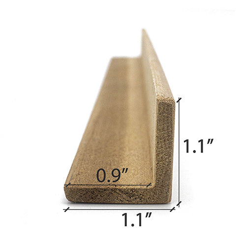 PROSAUNAS Thermo-Aspen 2x2 (28mm x 28mm) Outside Corner Trim VA