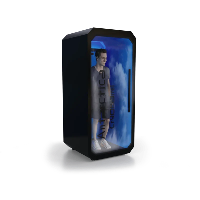 Vacuactivus Antarctica Barrel fully electric cryo chamber for cold therapy