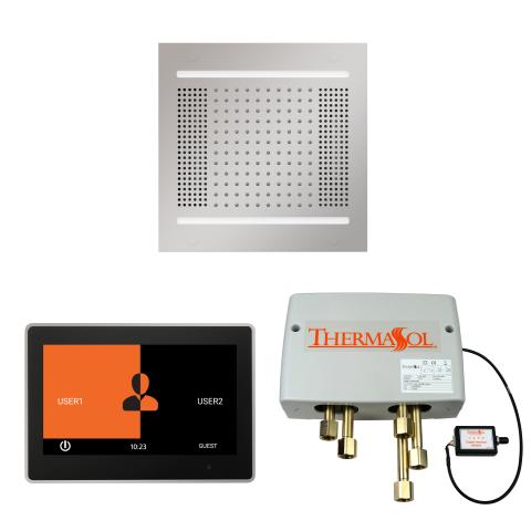 Thermasol The Wellness Hydrovive14 Shower Package with 10" ThermaTouch Square