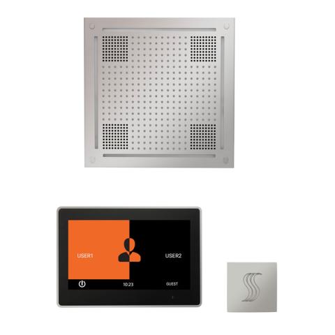 Thermasol The wellness Hydrovive Steam Package with 7" ThermaTouch Square
